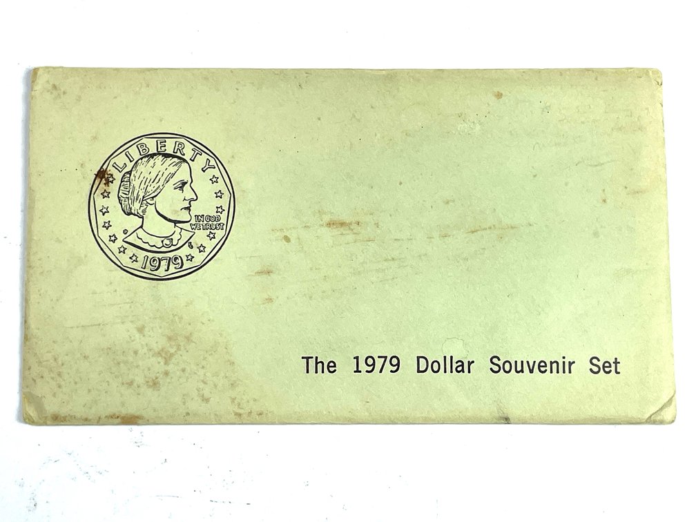1979 P-D-S Susan B. Anthony Dollar Souvenir Set