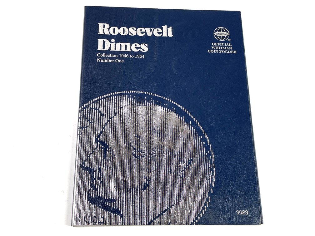 Complete 1946-1964 Roosevelt Silver Dimes Whitman Folder