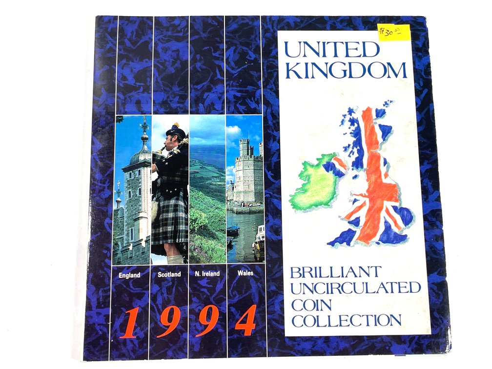 1994 United Kingdom Brilliant Uncirculated Coin Collection