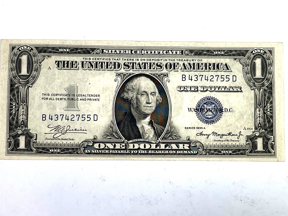 1935 A $1 Silver Certificate - Crisp UNC