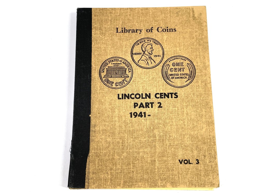 1941-1963 Lincoln Cents Library of Coins Vol 3 Album