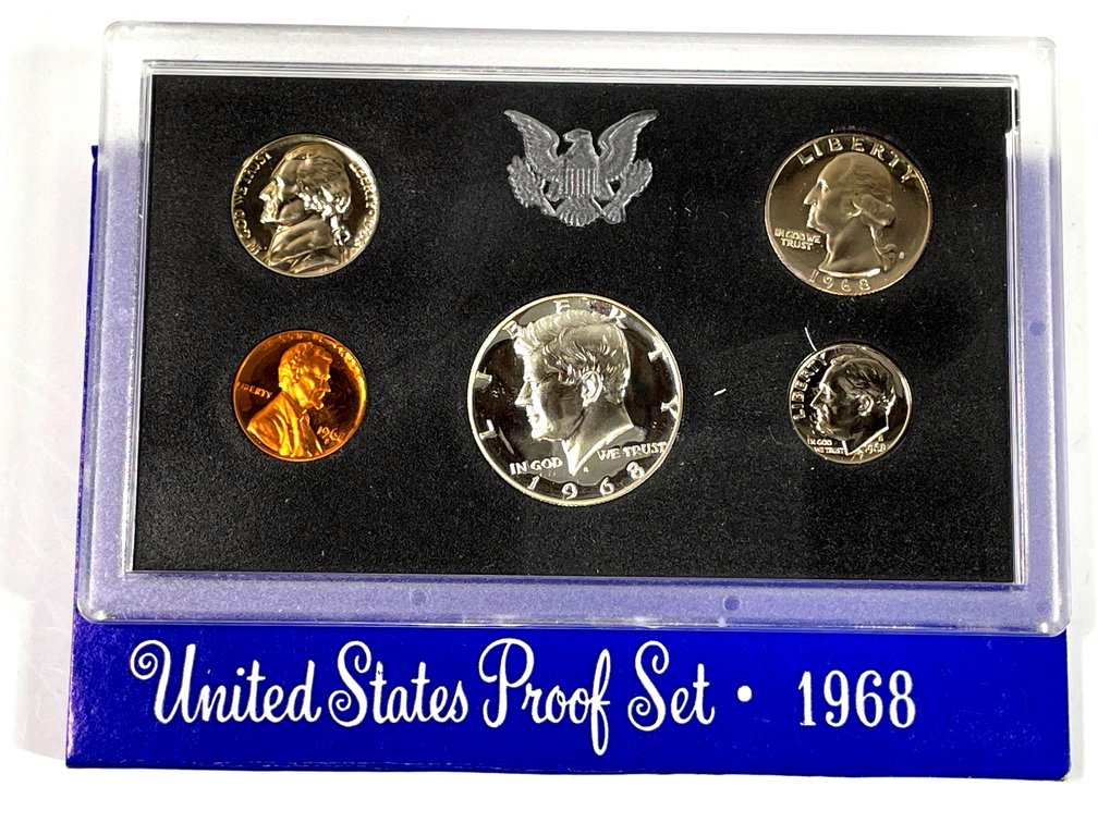 1968 US Mint Proof Set