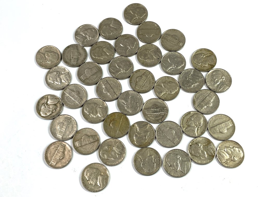 1951-S Jefferson Nickel Roll