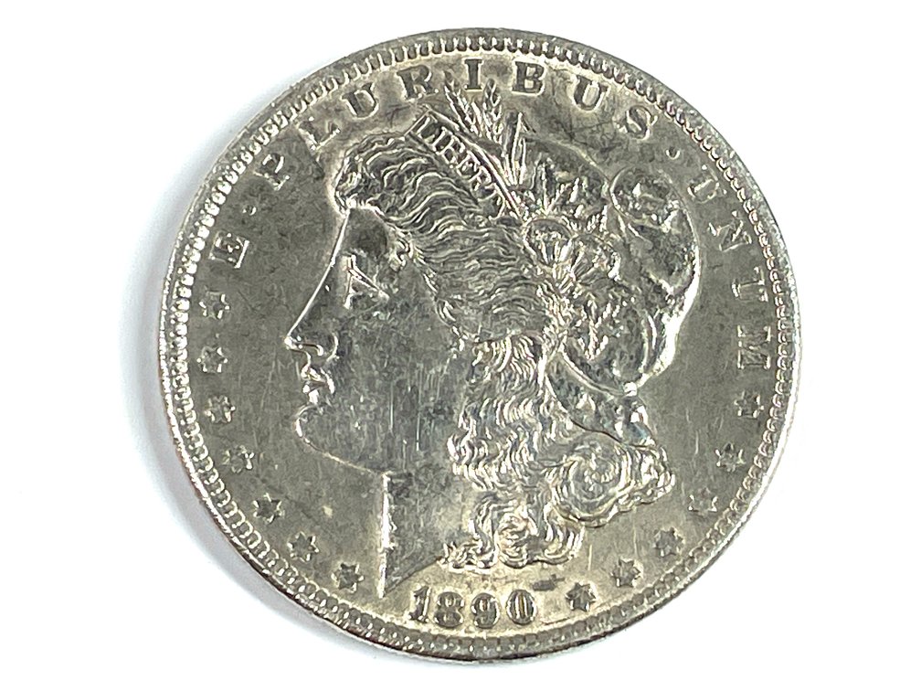 1890 Morgan Silver Dollar - AU