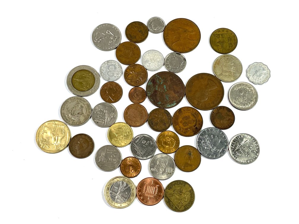 Mixed Assorted World Coins Lot