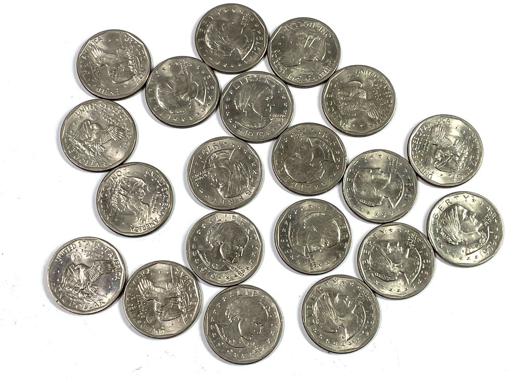 1979-P Susan B. Anthony Dollars - Lot of 20
