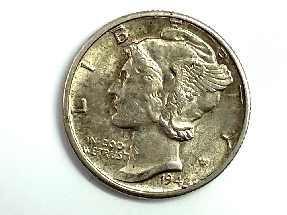 1942-D Mercury Dime - BU