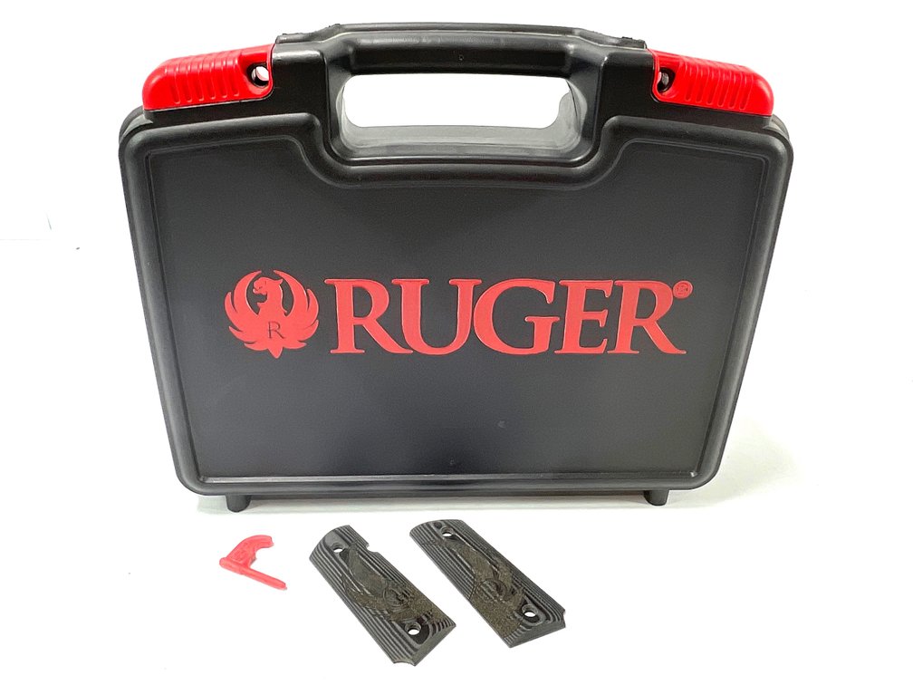 Ruger Pistol Hard Case with 1911 G10 Grip Panels