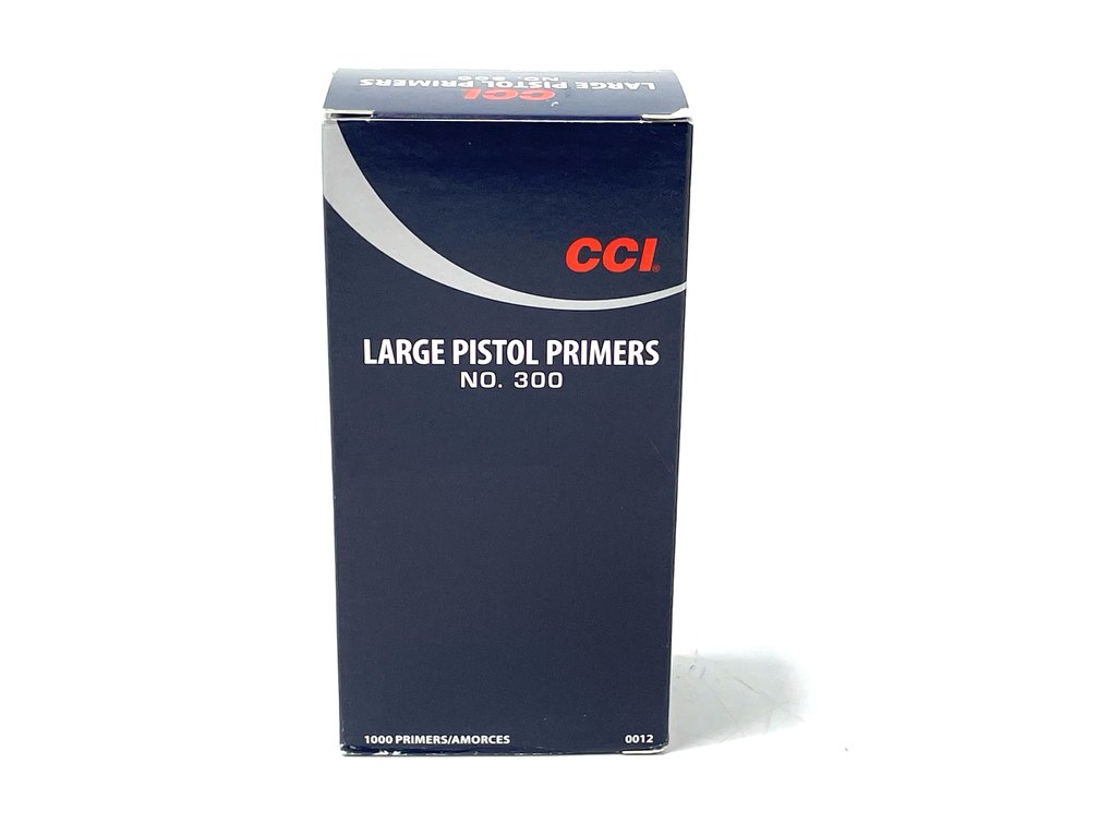 Large Pistol Primers - 1000-count Box of CCI No. 300