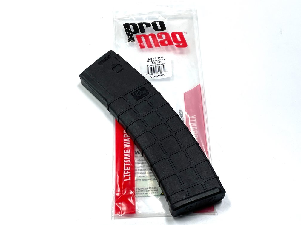 ProMag 42-Round .223 / 5.56x45mm AR-15 Black Polymer Magazine