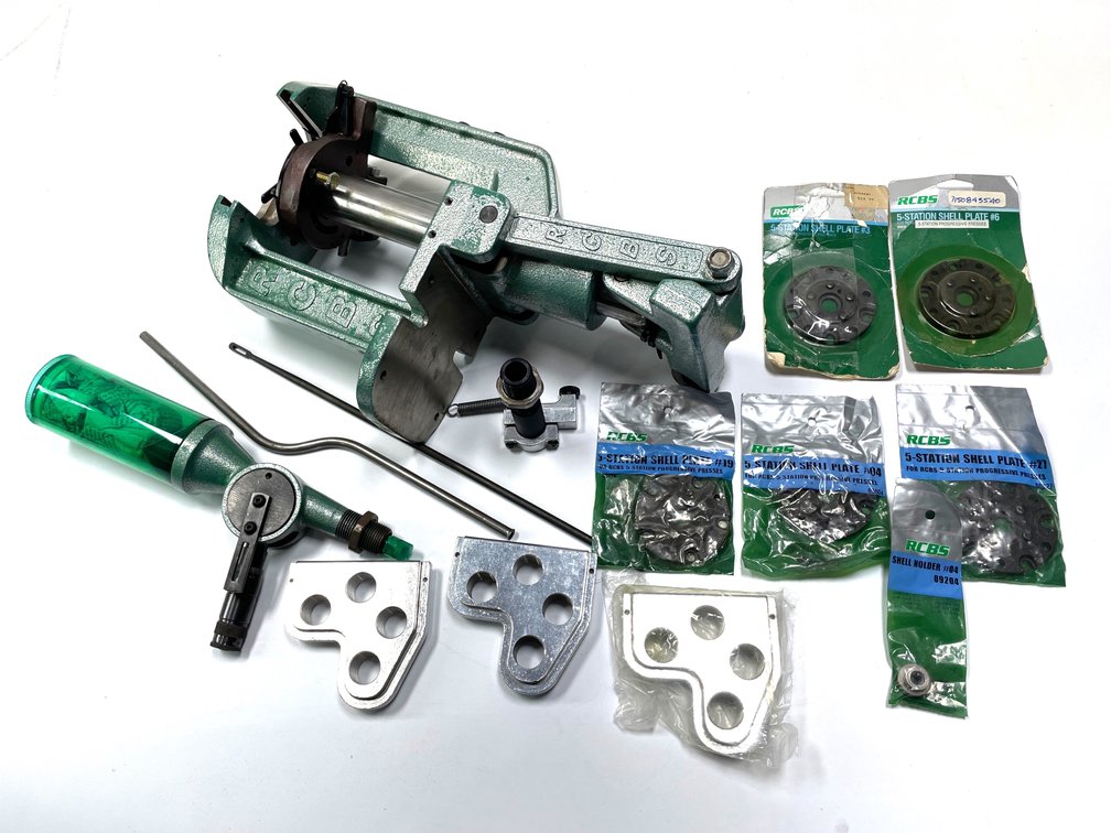RCBS Piggyback Conversion Unit, Powder Measure & Shell Plates