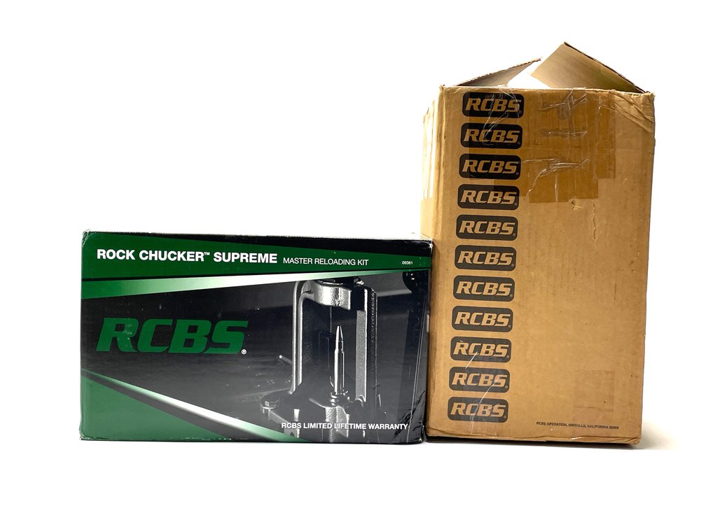 RCBS Rock Chucker Supreme Master Reloading Kit