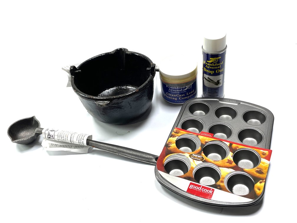 Frankford Arsenal Lead Casting Supplies & Melting Pot Set