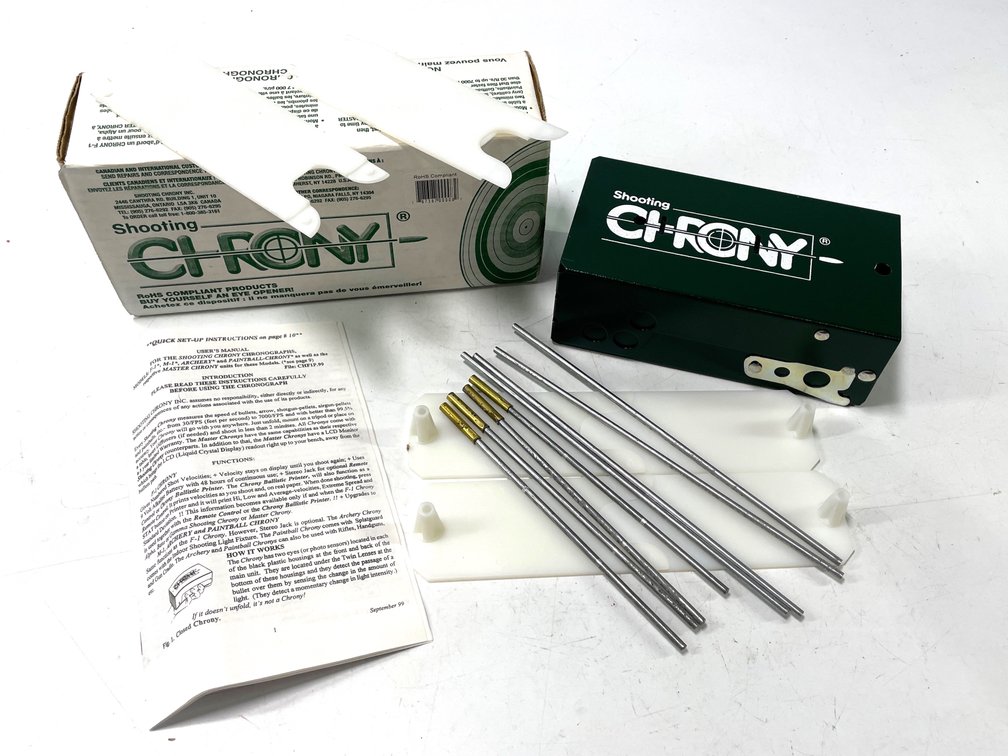 Shooting Chrony F-1 Chronograph in Original Box