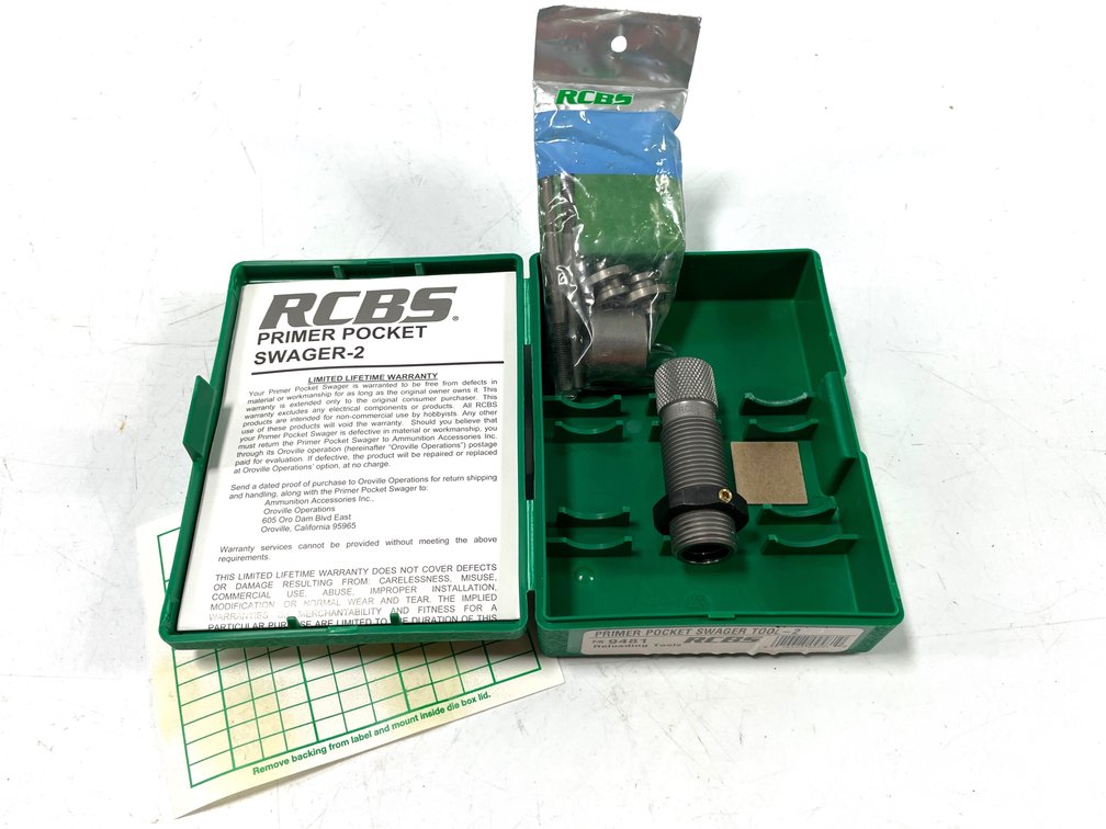 RCBS Primer Pocket Swager-2 Tool (P/N 9481)
