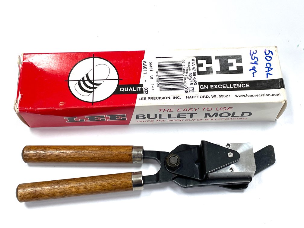 Lee Precision .50 Caliber 354-Grain Single Cavity Minie Bullet Mold