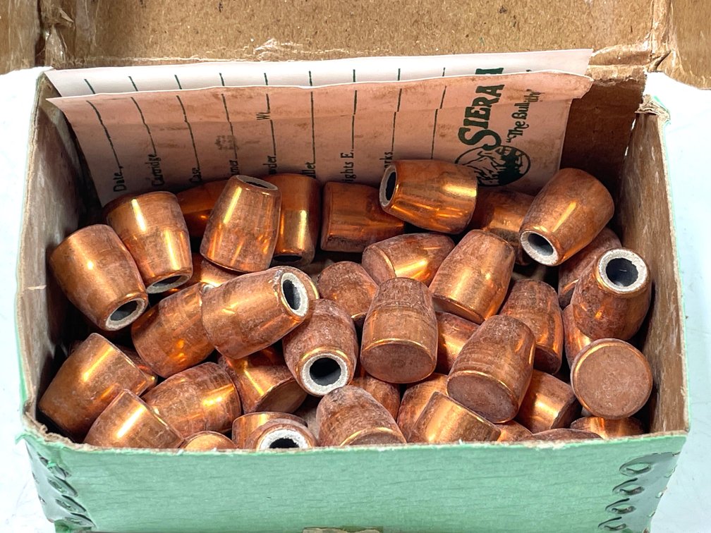 .45 Caliber - 34-Count of Sierra 185-grain Hollow Point Bullets