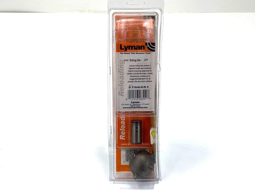 Lyman H & I Sizing Die - .277 Caliber