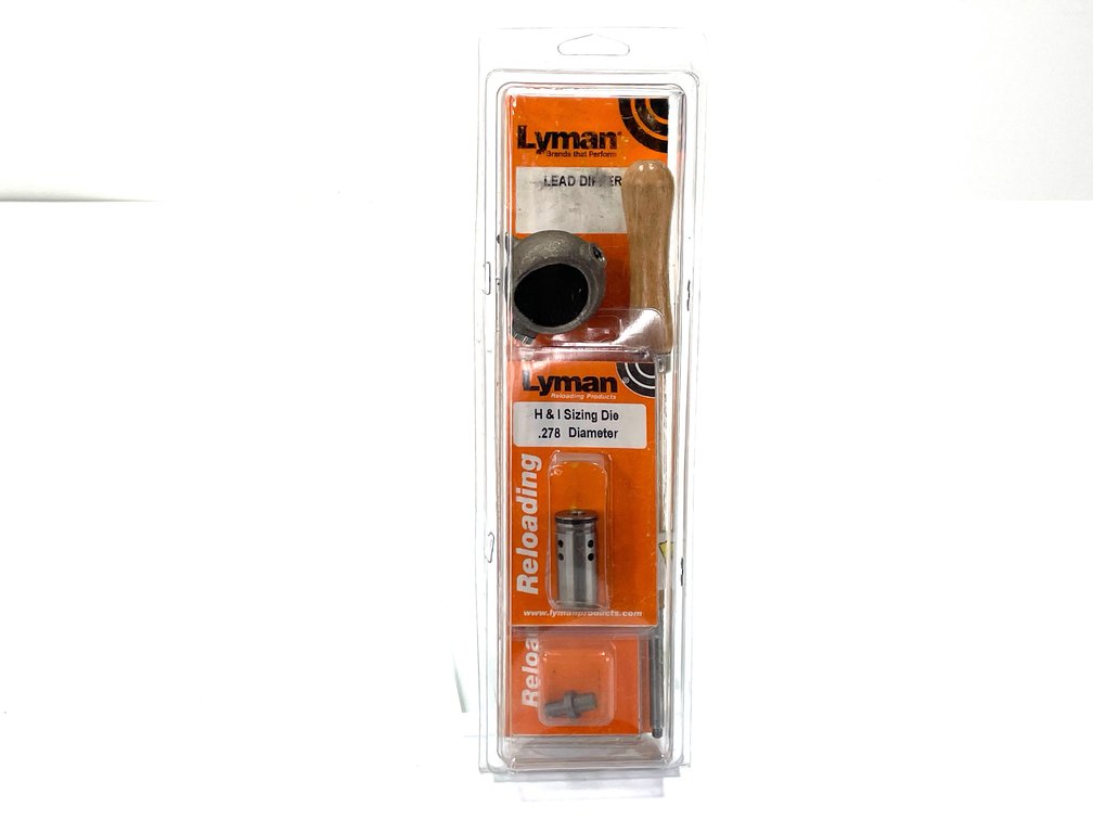 Lyman Reloading Equipment: Lead Dipper & .278 H&I Sizing Die