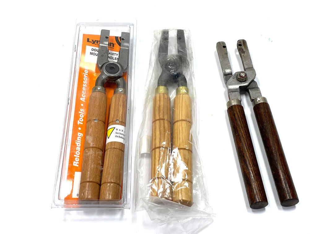 3-Piece Lot of Lyman & RCBS Bullet Mould Handles