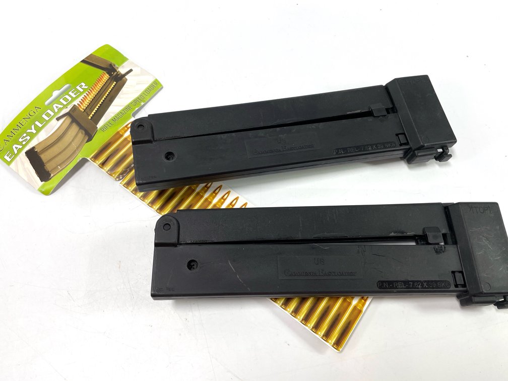 Two Cammenga 7.62x39mm SKS Rifle Magazine Speed Loaders