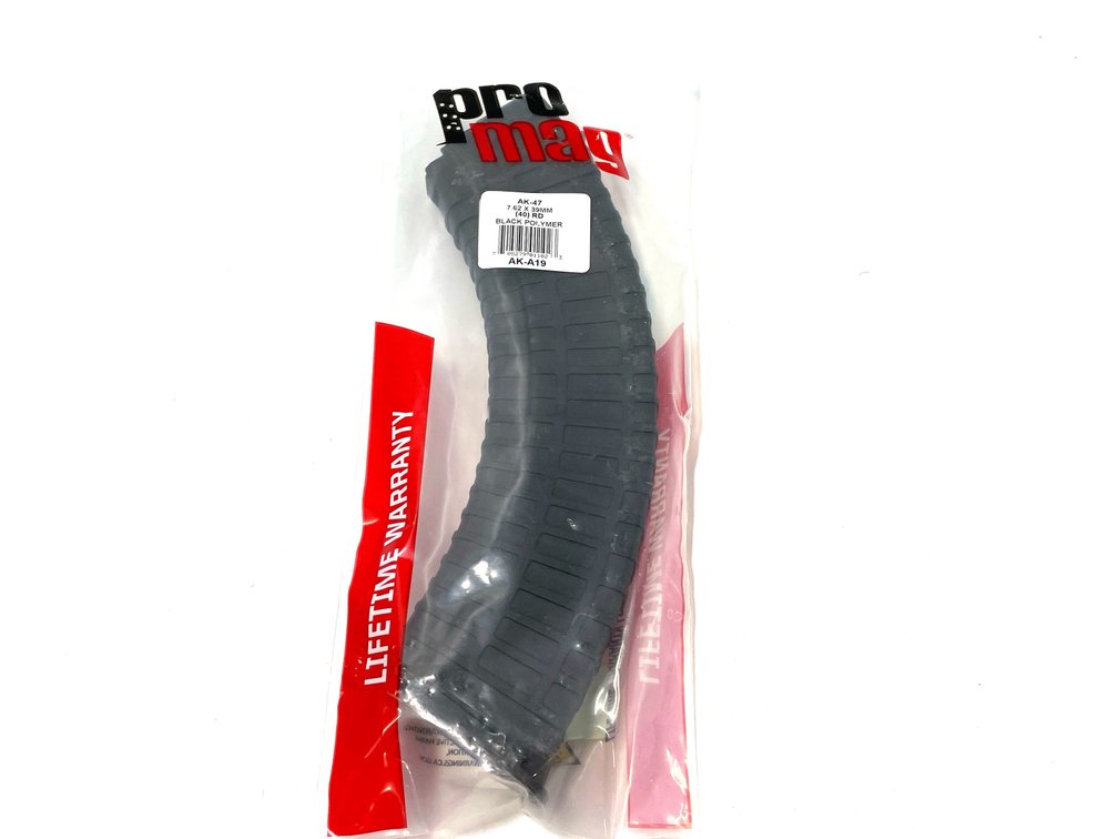 ProMag AK-47 7.62x39mm 40-Round Black Polymer Magazine