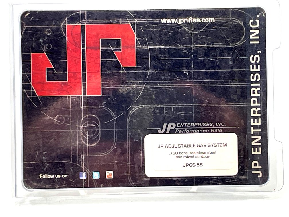 JP Enterprises JPGS-5S Adjustable Gas System - .750 Bore
