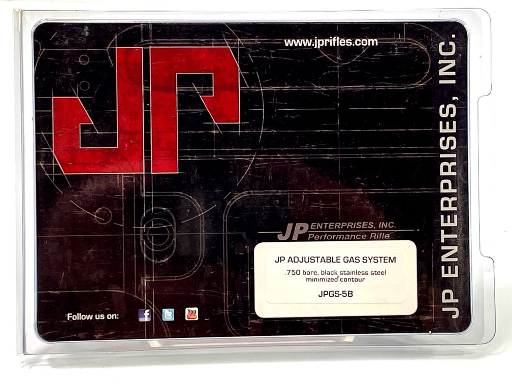 JP Enterprises JPGS-5B Adjustable Gas System - .750 Bore