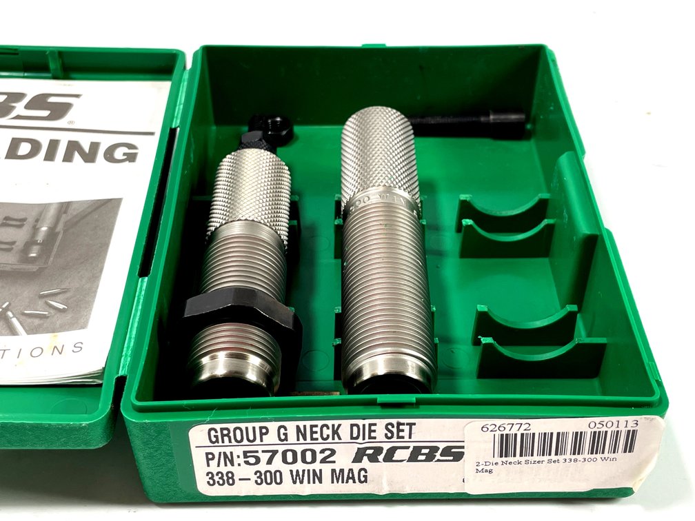 RCBS 338-300 Win Mag 2-Die Neck Sizer Set