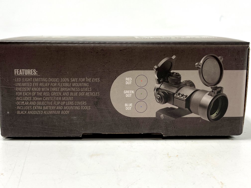 NcSTAR DRGB135 Red/Green/Blue Dot Reflex Optic