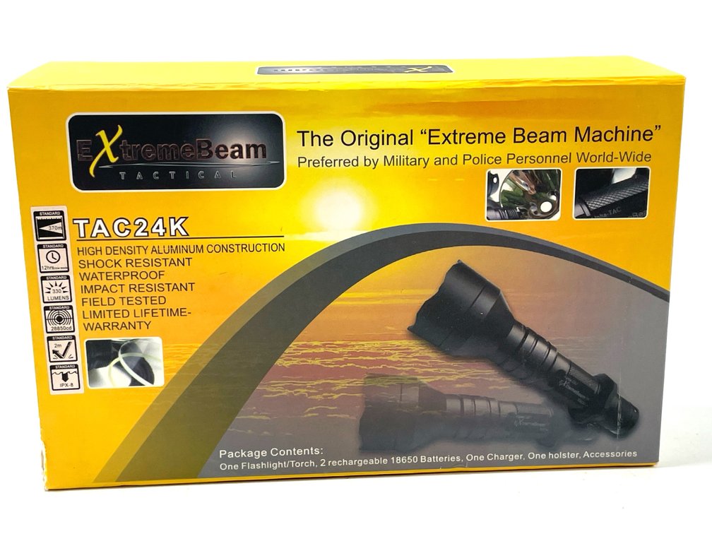 eXtremeBeam TAC24K 330-Lumen Tactical Flashlight Kit