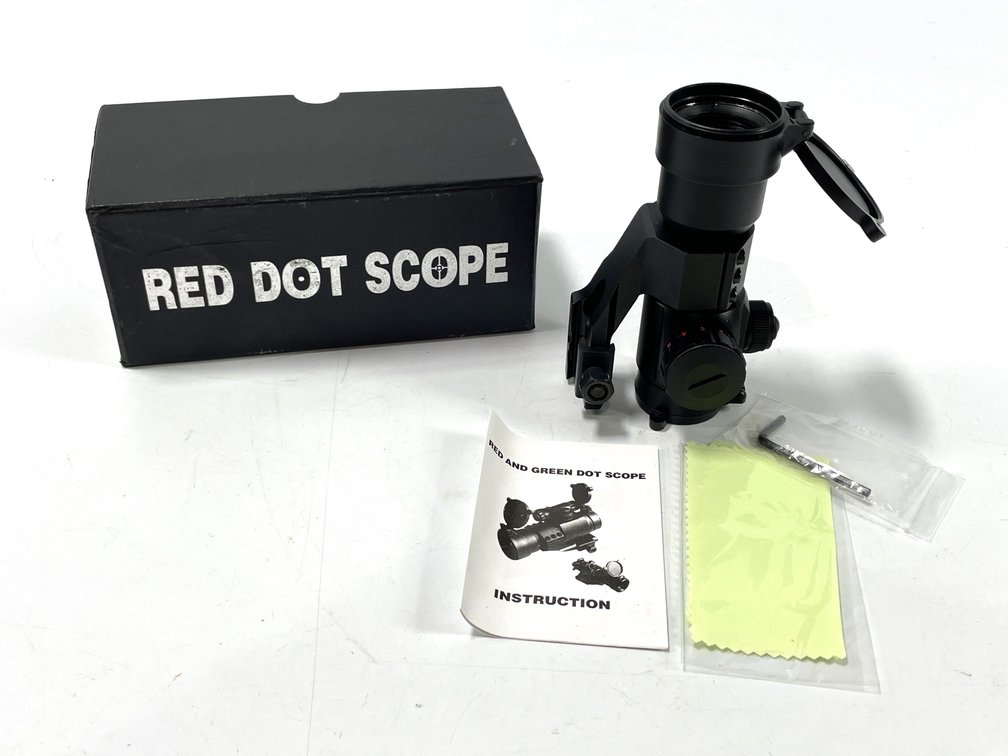 Red and Green Dot Scope in Original Box