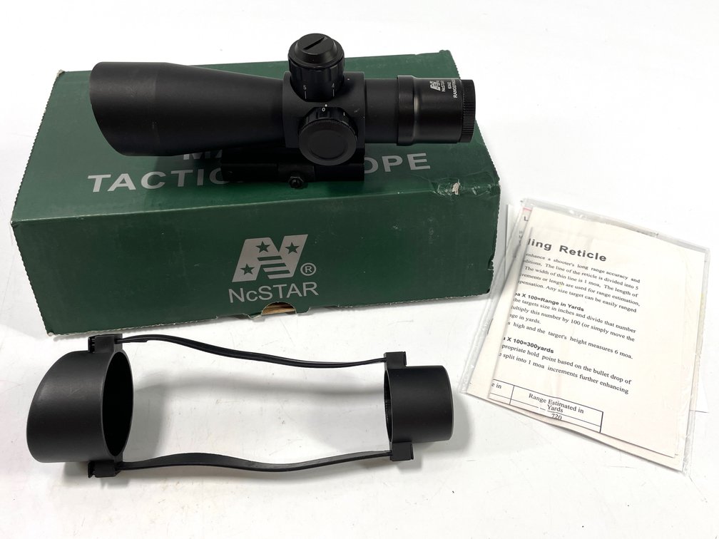 NcSTAR STR642G Mark III 6x42 Tactical Rangefinder Scope