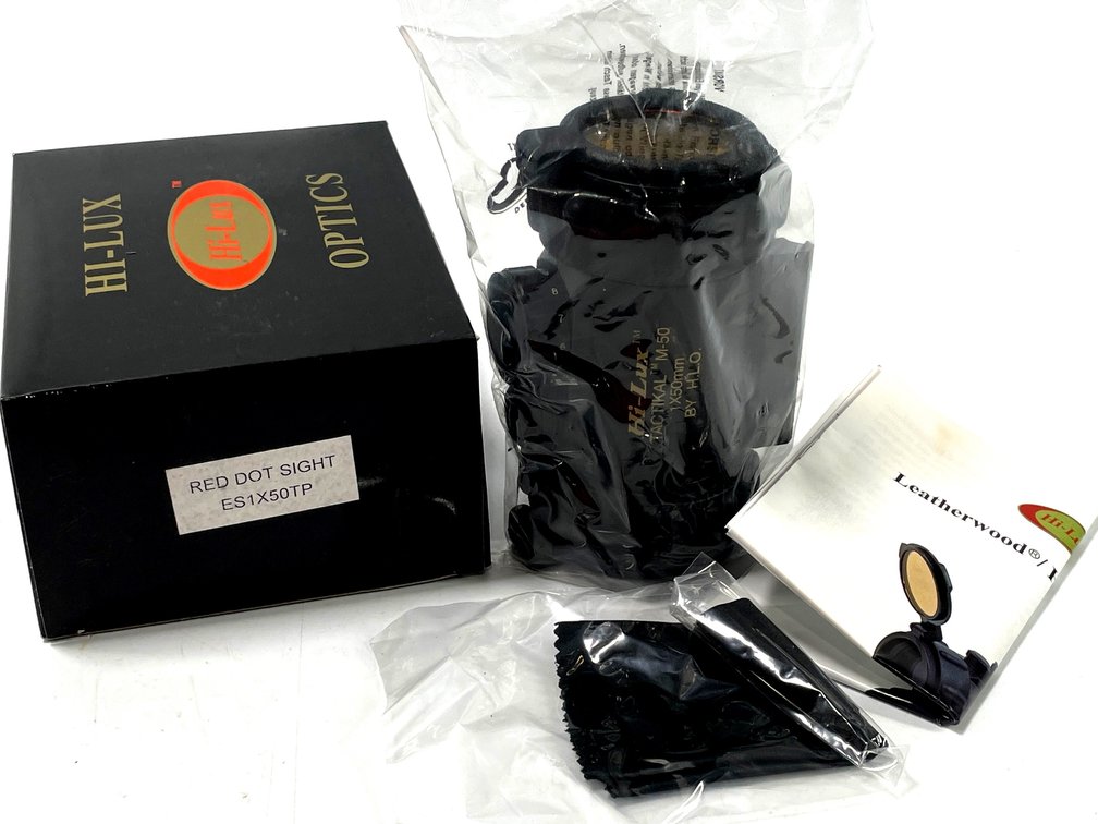 Hi-Lux Leatherwood Tactical M-50 1x50mm Red Dot Sight
