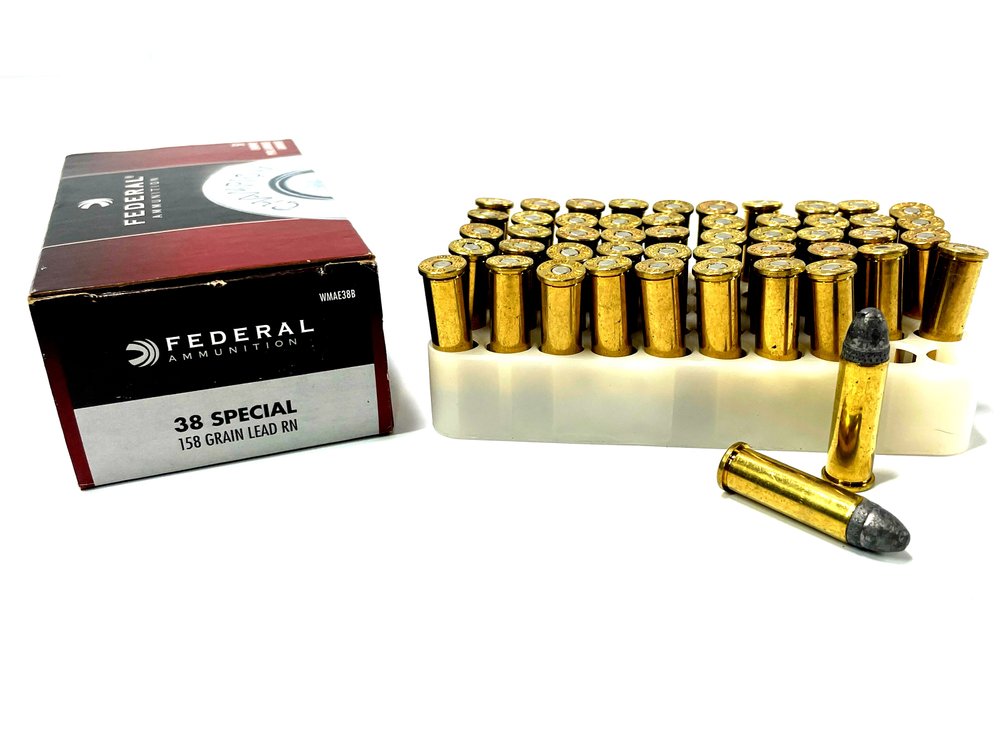 .38 Special - 50-Round Box of Federal 158-Grain Ammunition