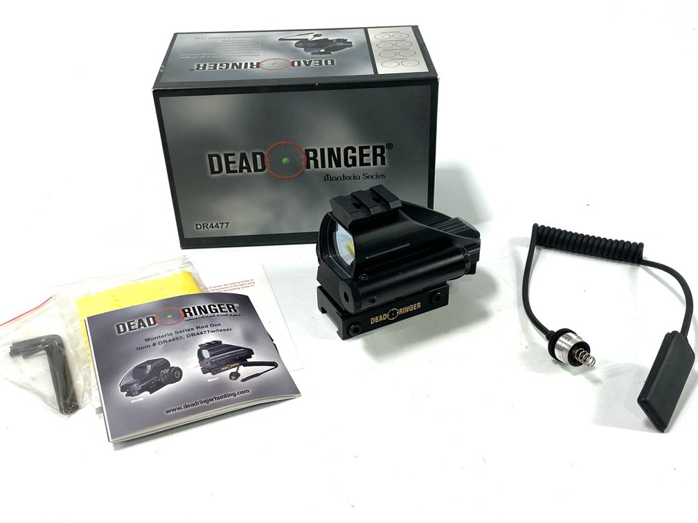 Dead Ringer Monteria Series DR4477 Red Dot w/ Laser
