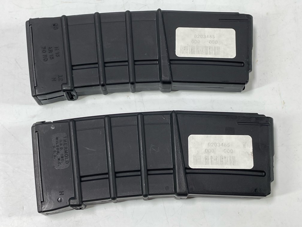 Two Thermold AR-15 / M16 30-Round Polymer Magazines