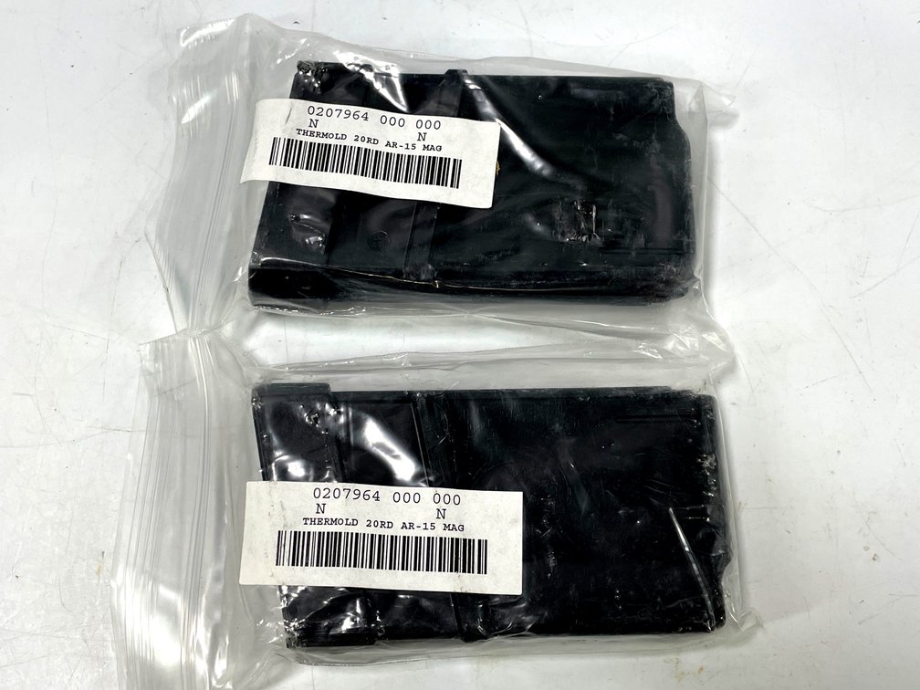 AR-15 - Two 20-Round Thermold Polymer Magazines