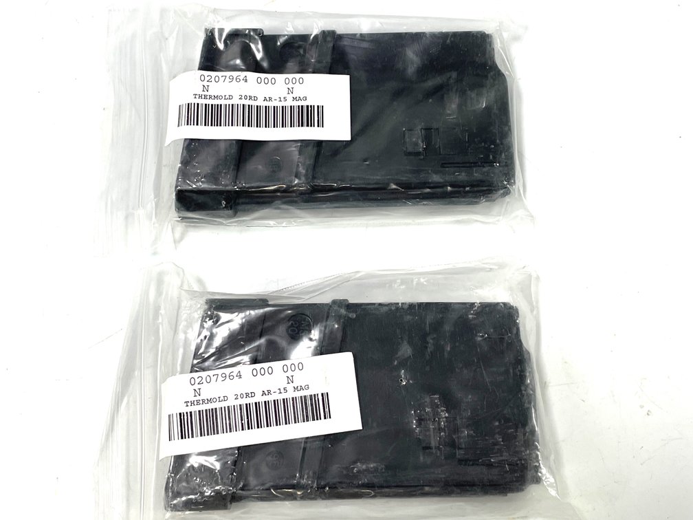 AR-15 - Two 20-Round Thermold Polymer Magazines