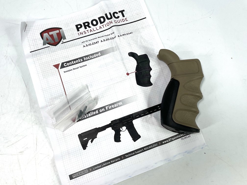 ATI AR-15 Scorpion Recoil Pistol Grip