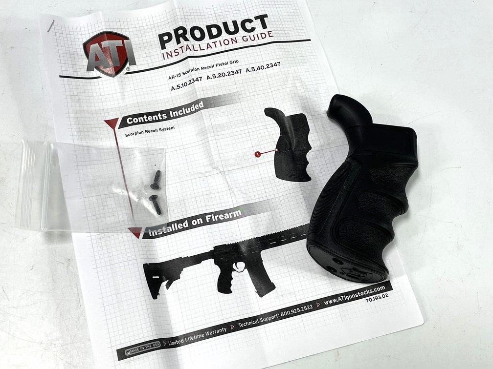 ATI AR-15 Scorpion Recoil Pistol Grip
