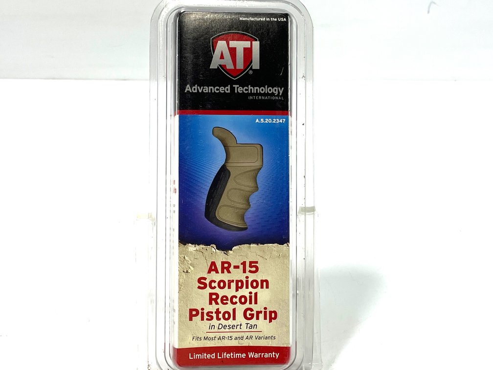 ATI AR-15 Scorpion Recoil Pistol Grip - Desert Tan