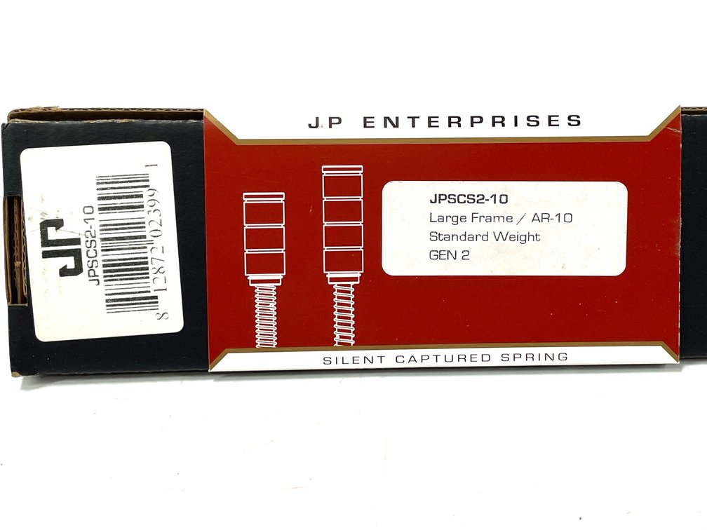JP Enterprises AR-10 Gen 2 Silent Captured Spring