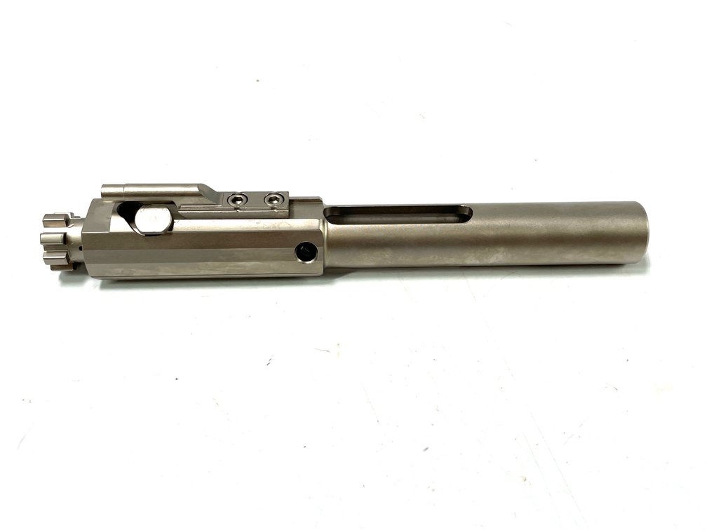 Unbranded AR-15 Bolt Carrier Group with Metallic Finish