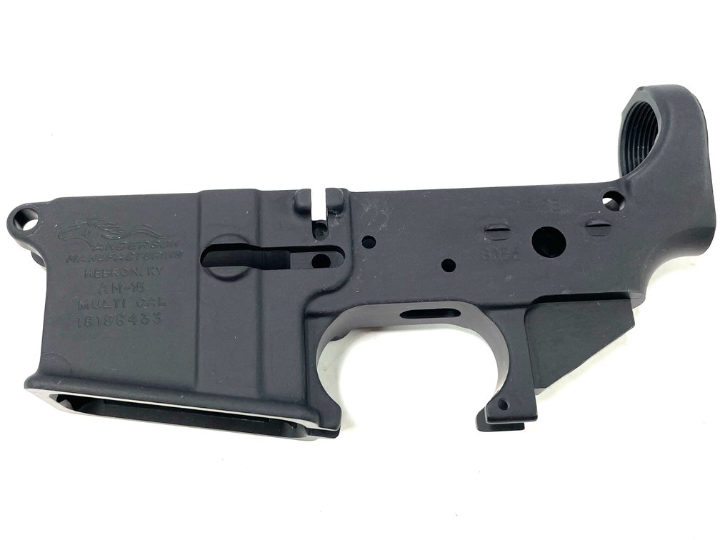 Anderson Manufacturing AM-15 Multi Cal Stripped Lower Receiver (09092)