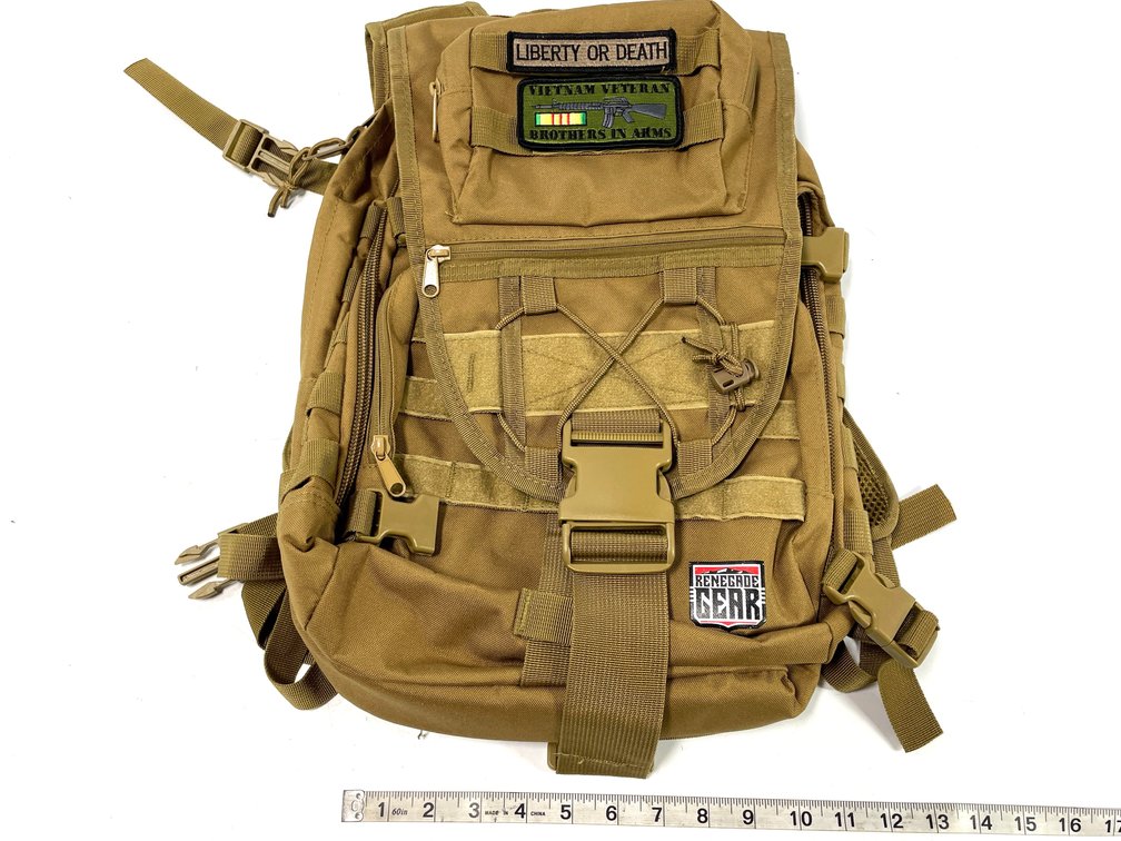 Renegade Gear Coyote Brown Tactical Backpack