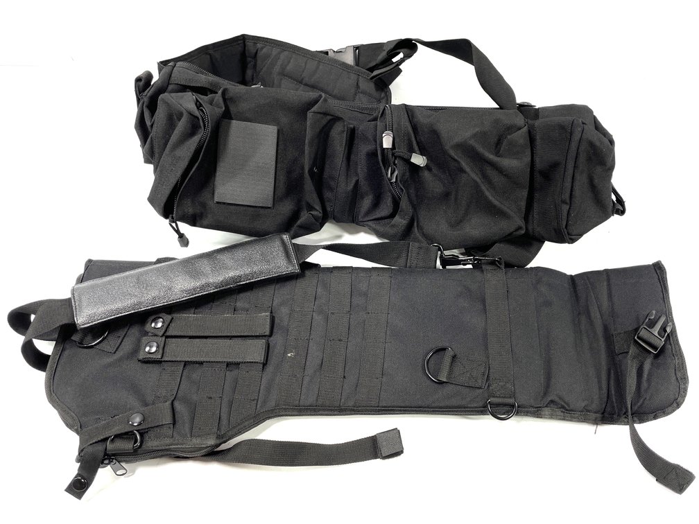 Tactical Shotgun Scabbard & MOLLE Utility Bag