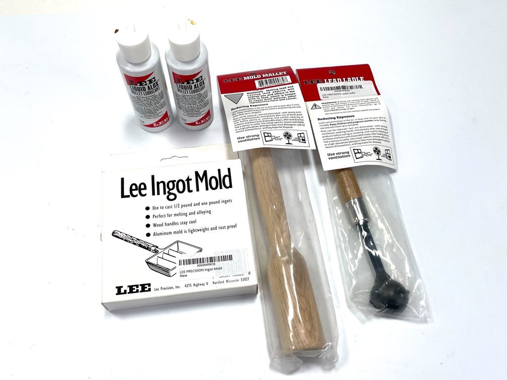 Lee Precision Bullet Casting and Lube 5-Piece Lot