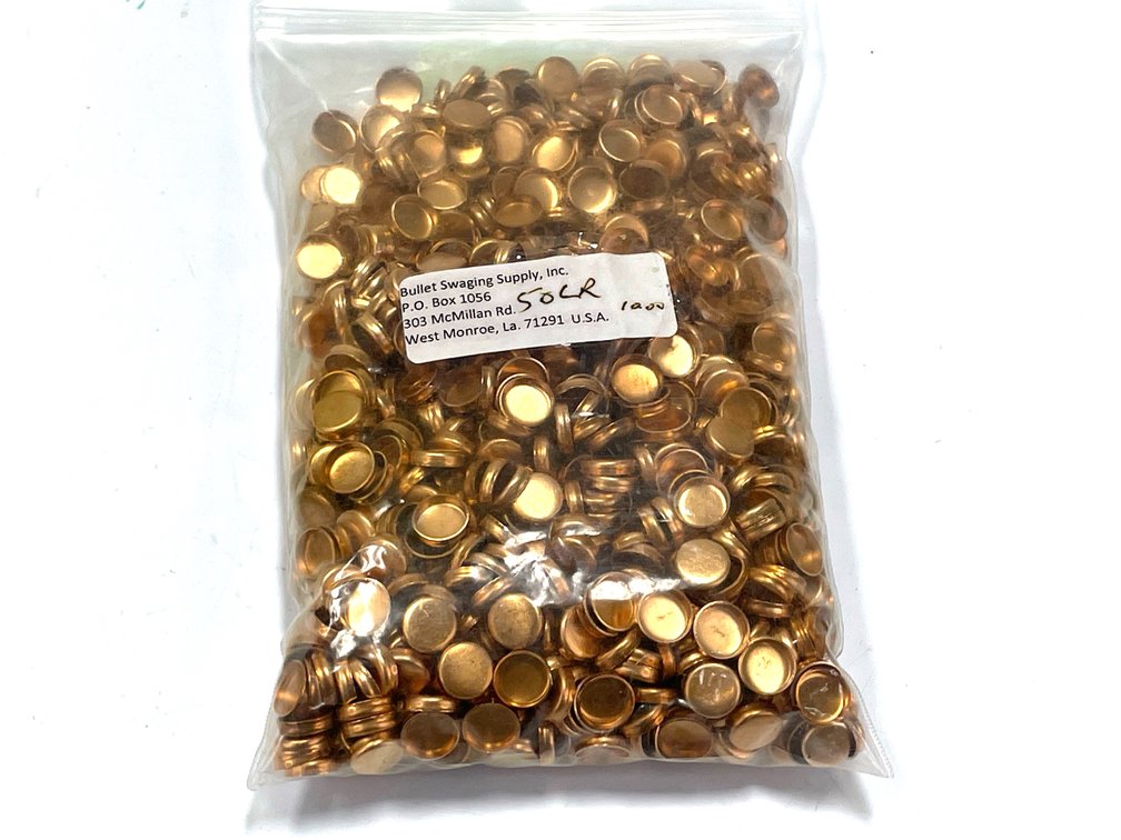 Bullet Swaging Supply Inc. Copper Jackets - 3 Bags