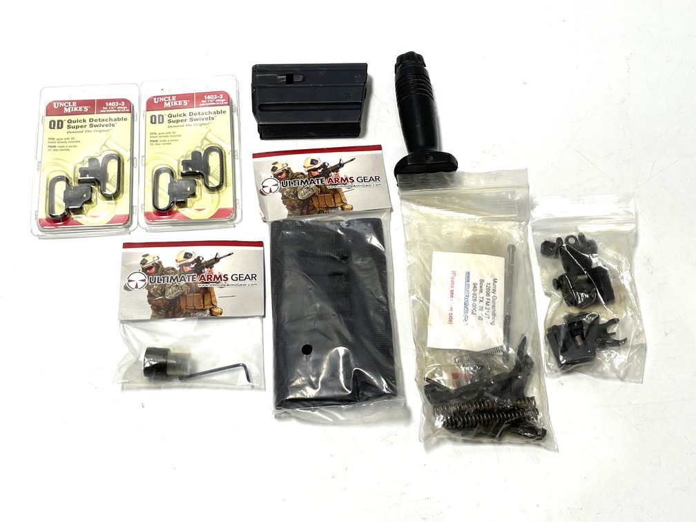 Assorted Tactical Accessories, Magazine & KAC Vertical Grip